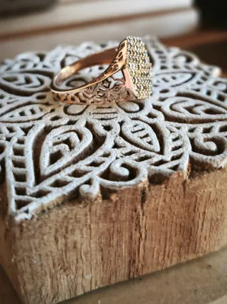 Anillo Oro y Diamantes