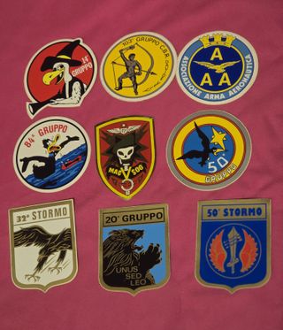 Adesivi Forze Armate Italiane - Vari Gruppi