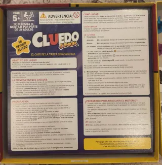 Cluedo Junior El caso de la tarta desaparecida