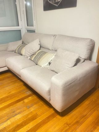 Sofá modular beige 270x160