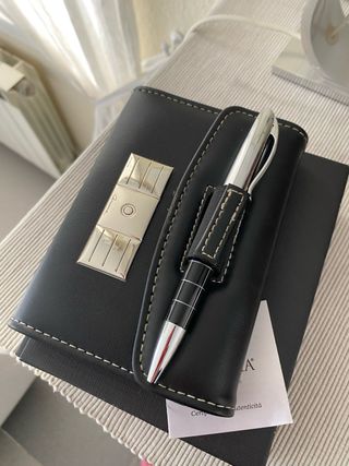 Agenda y Bolígrafo para bolso Carisma