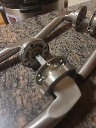 Tiradores de puerta de acero inoxidable