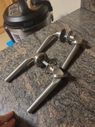 Tiradores de puerta de acero inoxidable