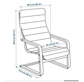 Silla Ikea Madera Gris 25€