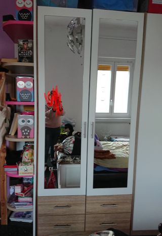 Armadio 6 ante con specchio