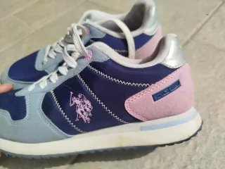 Sneakers U.S. Polo Assn. blu/rosa