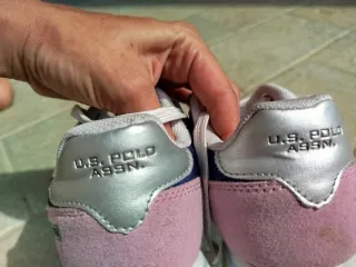 Sneakers U.S. Polo Assn. blu/rosa