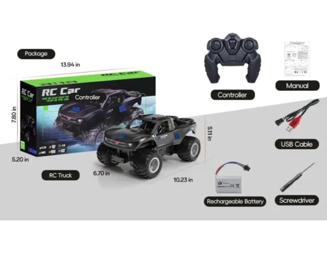 Super coche RC Todoterreno 4WD Nuevo!!