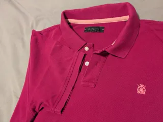Polo Cortefiel Rosa/Fucsia Talla M