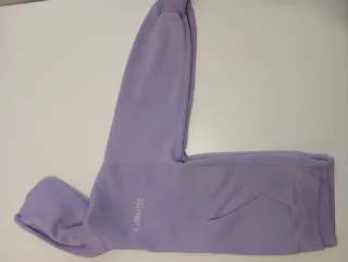 Sudadera Zara juvenil gris - morada. 8 euros cada