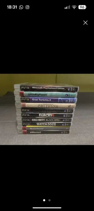 PS3 Minecraft + LittleBigPlanet