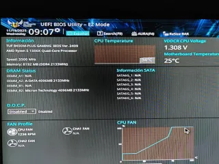 Placa Base Asus TUF Gaming B450M-PLUS