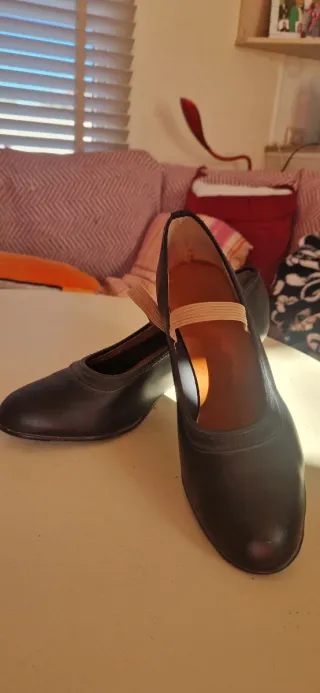 Zapatos de Flamenco Negros
