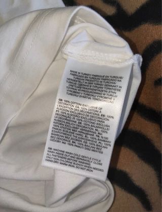 Camiseta The North Face Blanca.