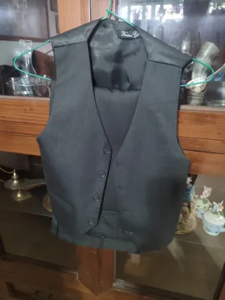 Traje de niño Vento G gris