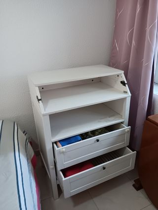 Cambiador bebé. Madera.