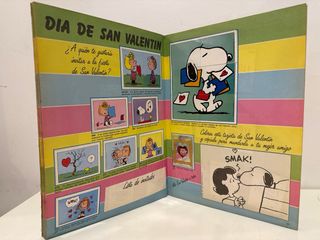 Álbum de cromos Panini Snoopy
