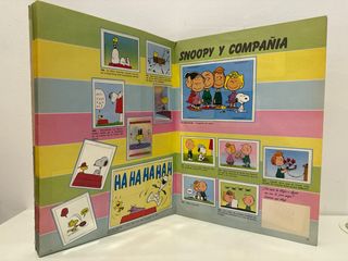 Álbum de cromos Panini Snoopy