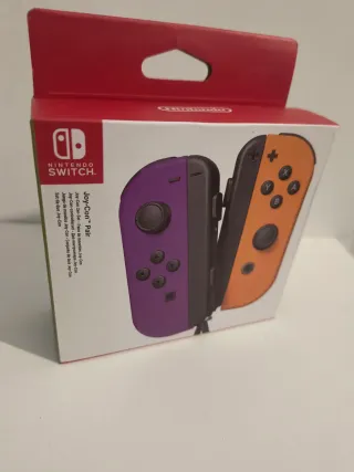 Controller JoyCon Nintendo Switch Viola e Arancione