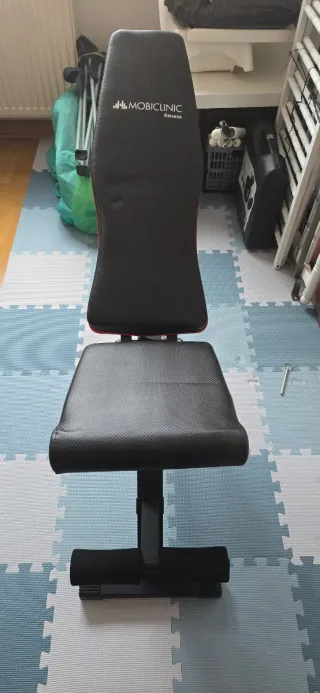 Banco de pesas y abdominales MOBICLINIC