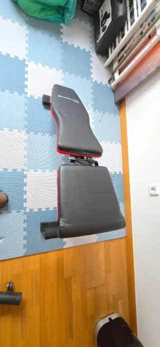 Banco de pesas y abdominales MOBICLINIC