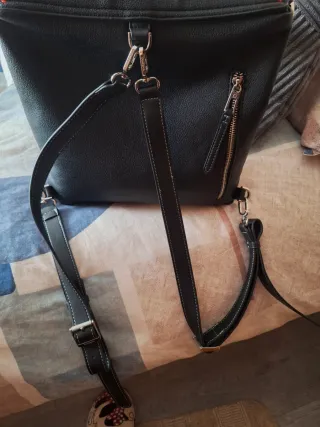 Mochila Desigual Negra Multicolor