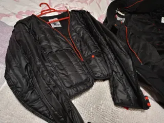 Chaqueta Moto LS2 Negra Seguridad