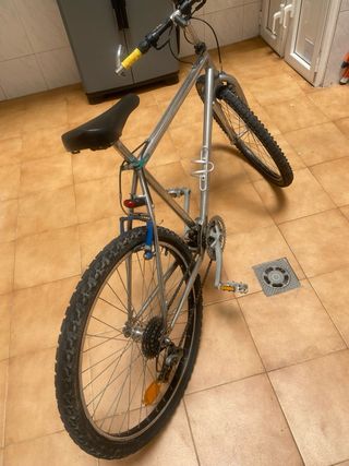 Bicicleta Montaña 24v Plata