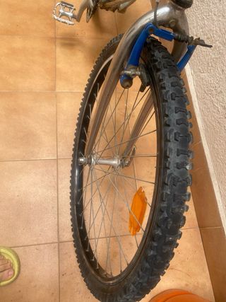 Bicicleta Montaña 24v Plata