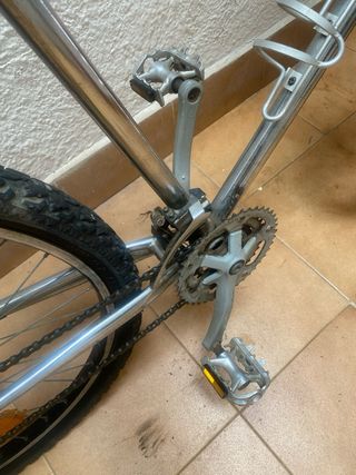 Bicicleta Montaña 24v Plata