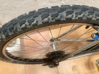 Bicicleta Montaña 24v Plata