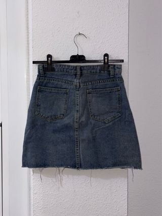 Falda vaquera azul