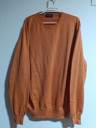 Jersey Massimo Dutti Hombre Naranja