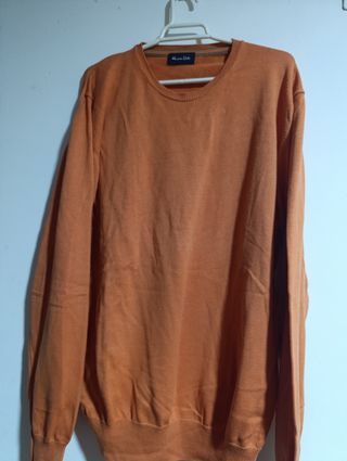 Jersey Massimo Dutti Hombre Naranja