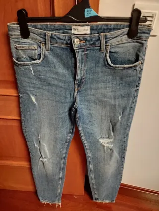 Pantalón Skinny Zara Talla