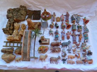 Lote figuras Belén 9-10 cm