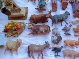 Lote figuras Belén 9-10 cm