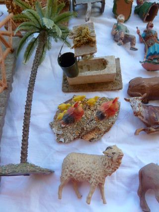 Lote figuras Belén 9-10 cm