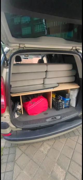 Cama Camper Coche Plegable