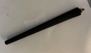 Antena de coche negra, 10 cm