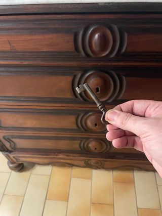 Cómoda Luis Felipe (Louis Philippe) S. XIX Mármol