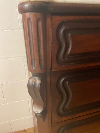 Cómoda Luis Felipe (Louis Philippe) S. XIX Mármol