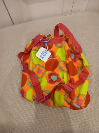 Mochila Tuc Tuc estampado flores