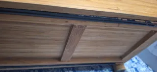 Cassettiera portacoltelli in legno di bambù