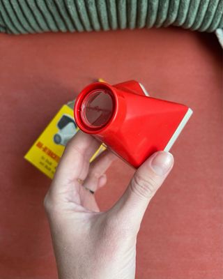 Visore per diapositive 5x5 cm vintage