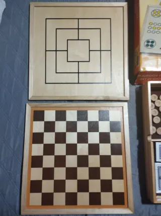 Juegos de Mesa Madera 10 en 1