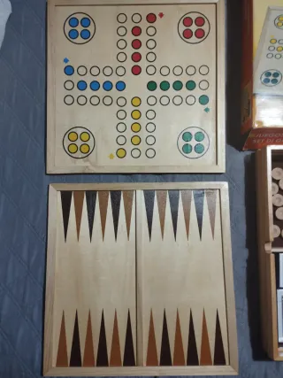 Juegos de Mesa Madera 10 en 1