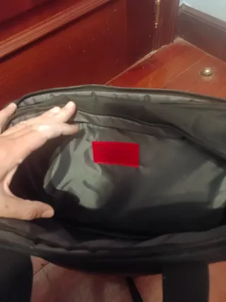 Maletín para portátil negro