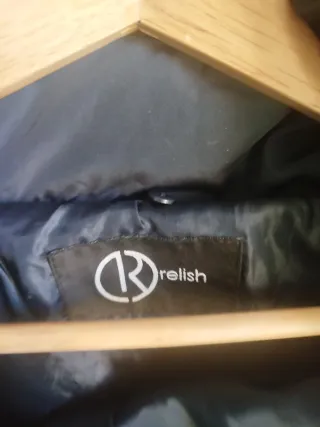 Giubbotto piuma d'oca Relish nero