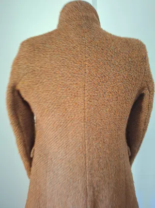 Cappotto invernale marrone arancio